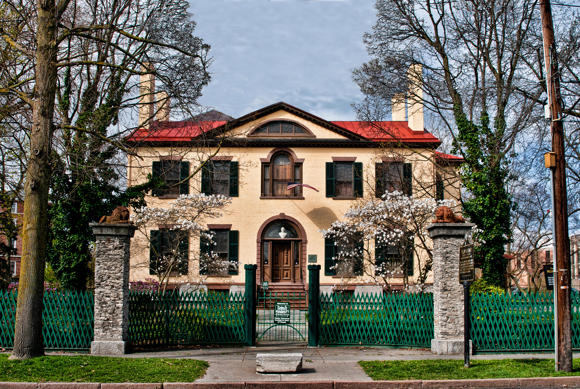 The Seward House in Auburn, NY The Seward House in Auburn, NY