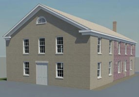 A drawing of what the new Chapel may look like.