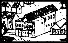 drawing of the altered Wesleyan Chapel
