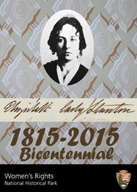 ECS 200 logo with a photo of Stanton, her signature, and the dates 1815 to 2015 ECS 200 logo with a photo of Stanton, her signature, and the dates 1815 to 2015