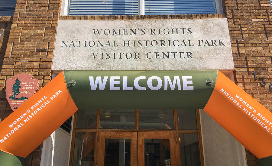 Front door of Women's Rights NHP Front door of Women's Rights NHP.