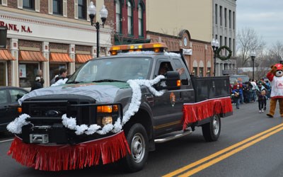 NPS Truck in the parade