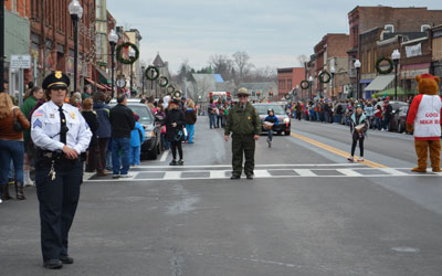 Ranger John during the parade.