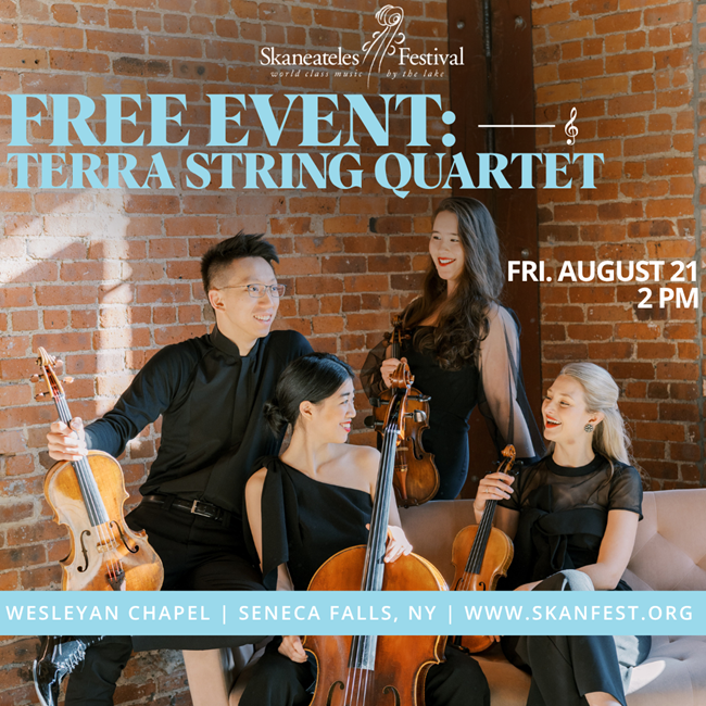 Four musicians with stringed instruments