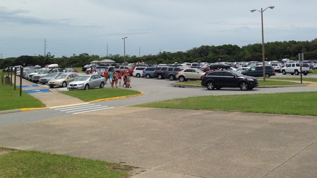 Parking lot at WRBR Parking lot at WRBR