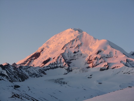 Alpenglow on Mt Drum