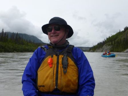 Jim on the Tana River
