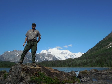 Ranger at Donoho Lake