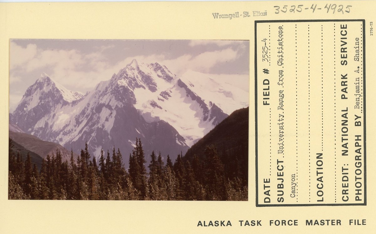 record of the AK Task Force 1972 to 1977