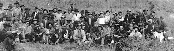 Chisana Miners Reunion, 1914. Photo courtesy of Candy Waugeman, Fairbanks