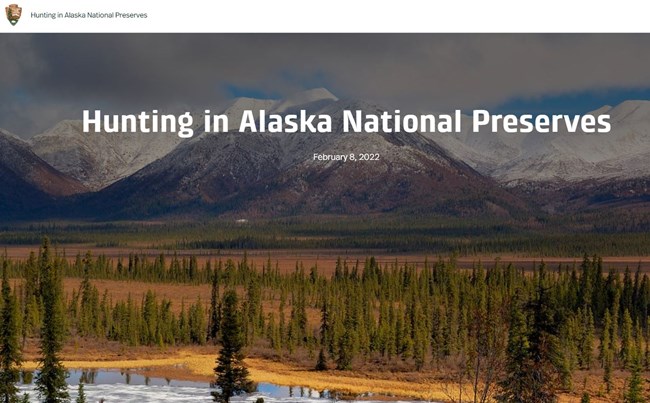 Hunting in Alaska storymap