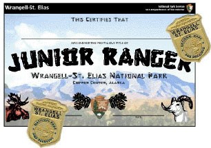Junior Ranger Certificate and badges Junior Ranger Certificate and badges