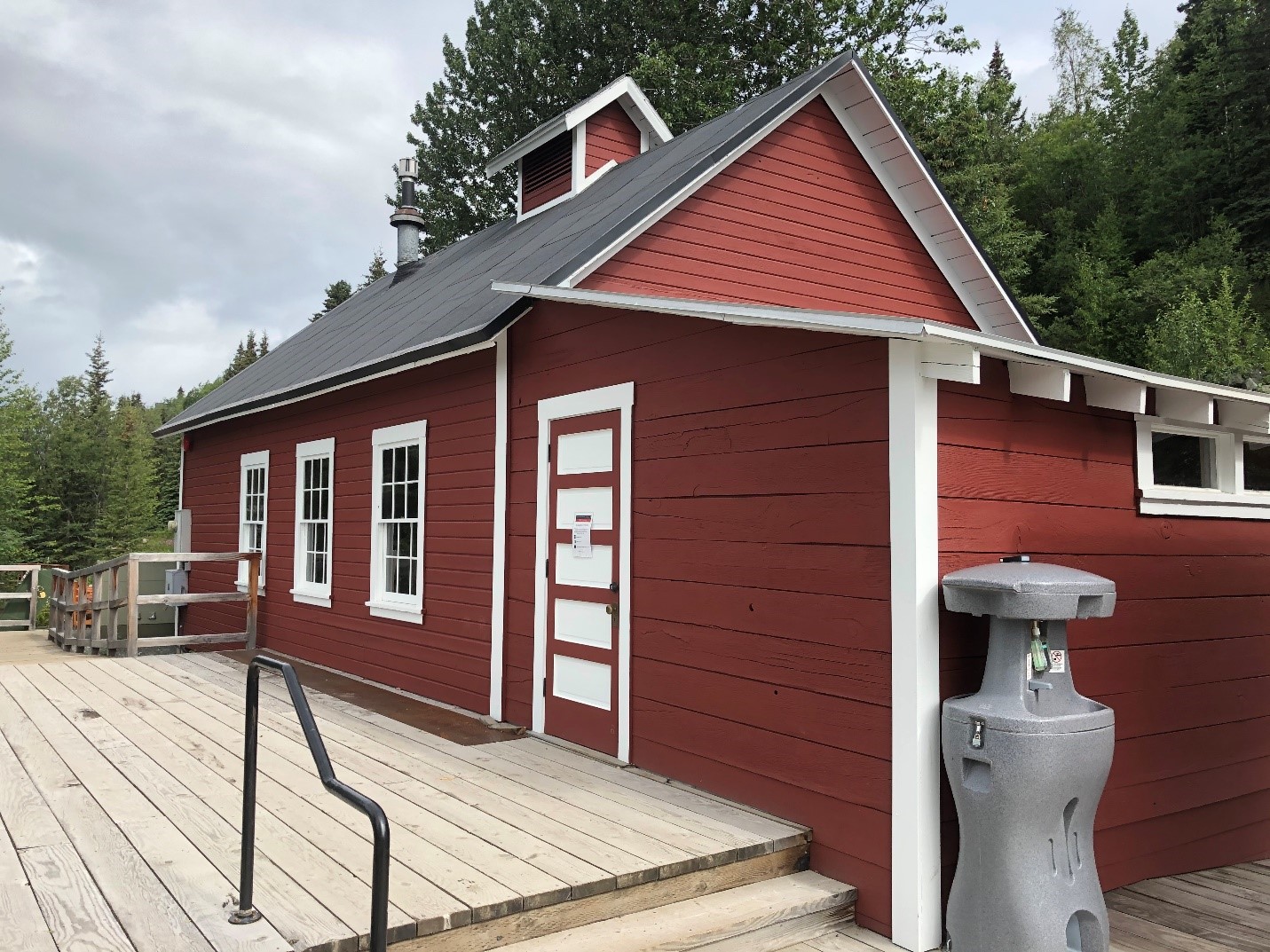 hand washing stations