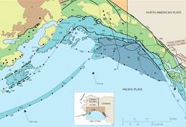 Southern Alaska is comprised of different landmasses Southern Alaska is comprised of different landmasses