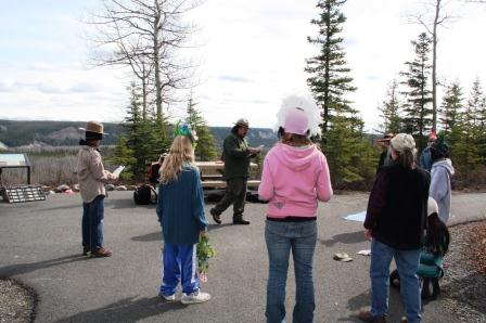 Earth Discovery Day event with Copper River School District 4th graders