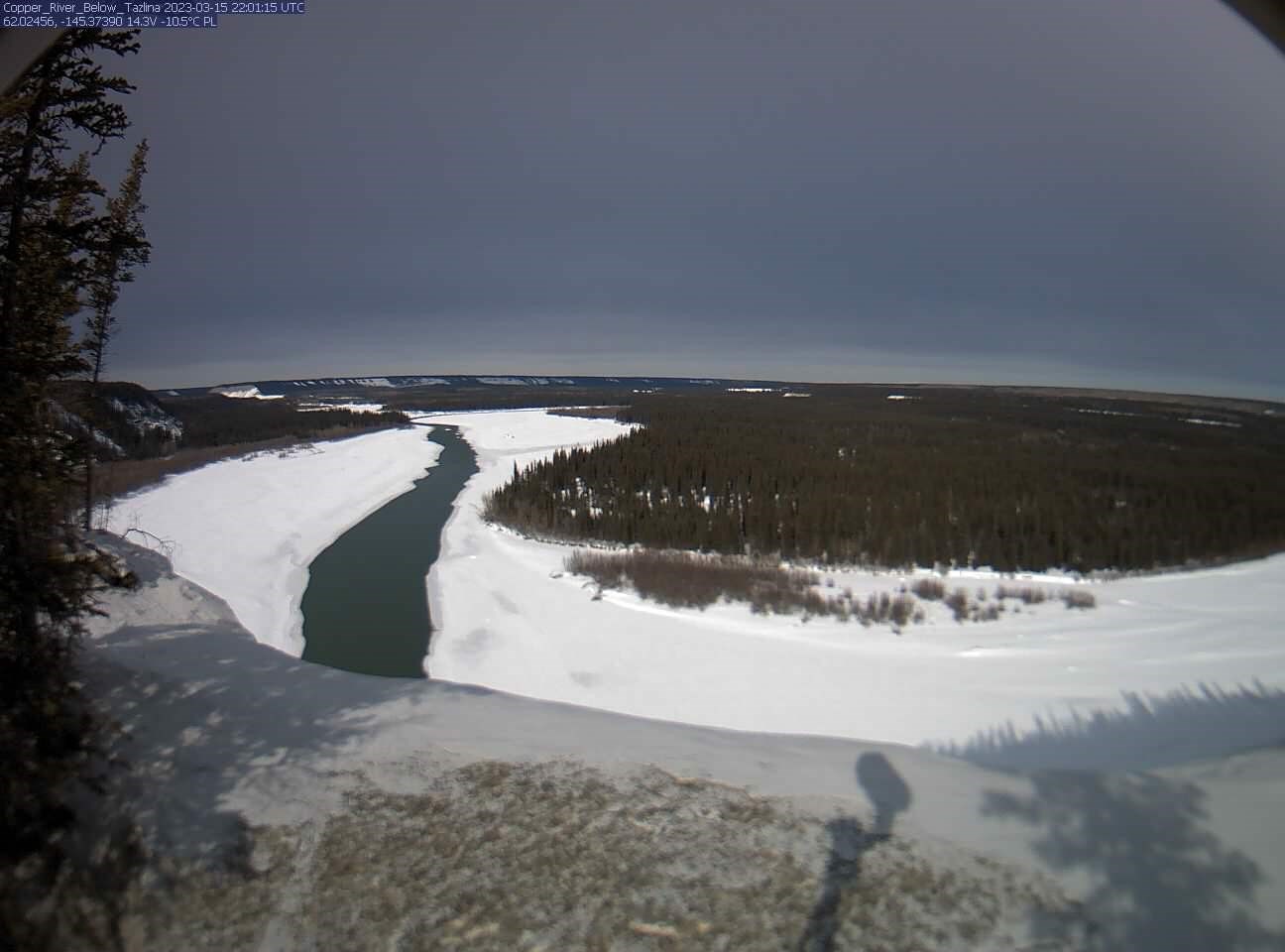 Webcam Copper River above Tazlina