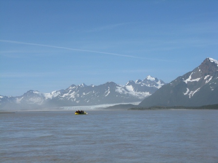 Entering Miles Lake