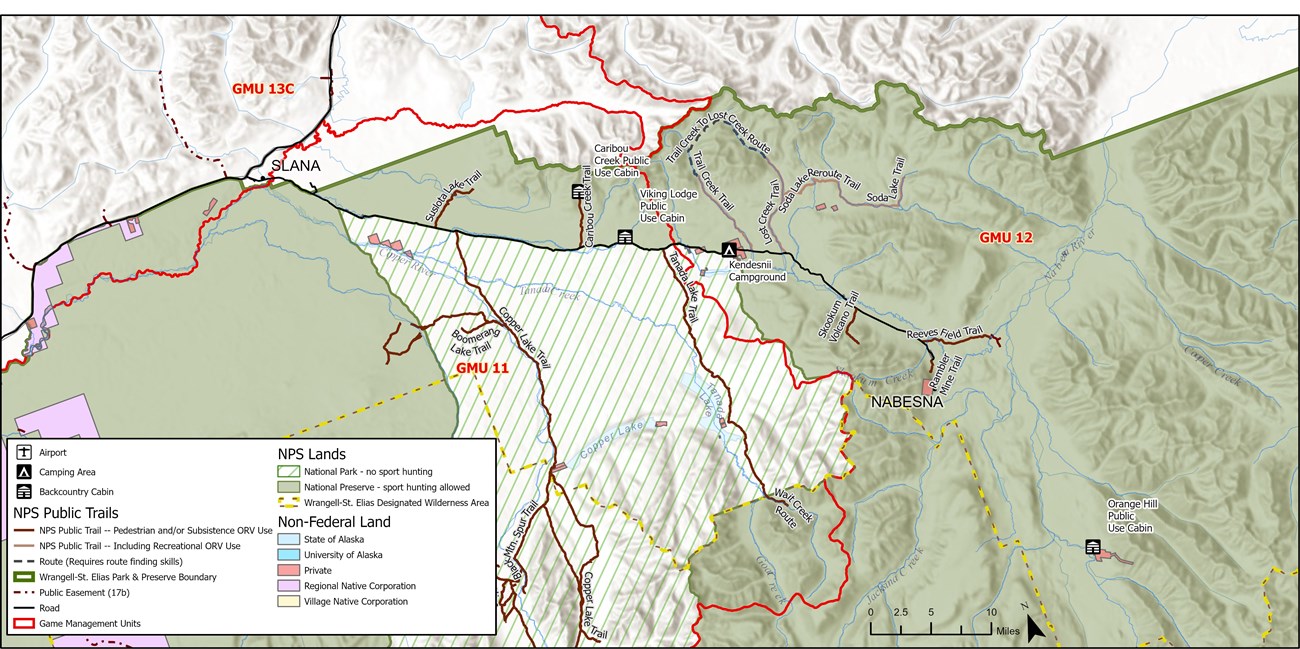 Nabesna Road Map