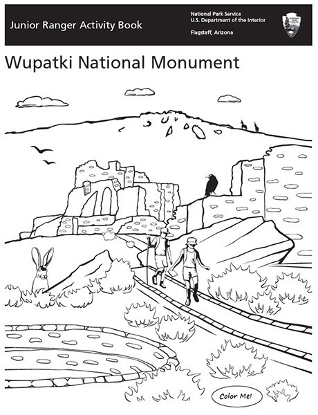 Wupatki Jr. Ranger booklet Cover