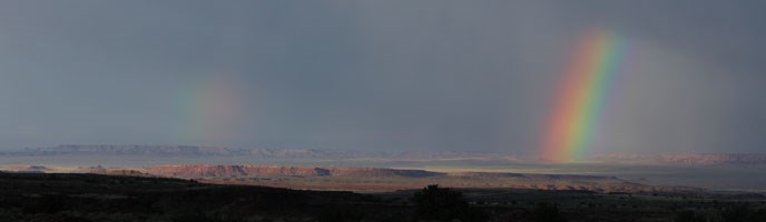 Rainbows and Painted Desert Rainbows and Painted Desert