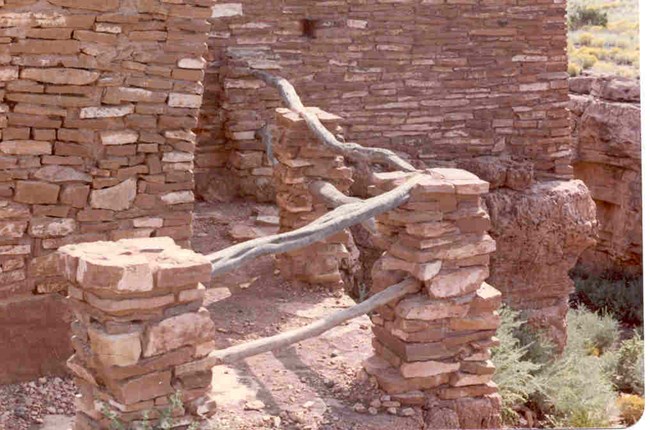 Lomaki with trail guardrails, 1990s