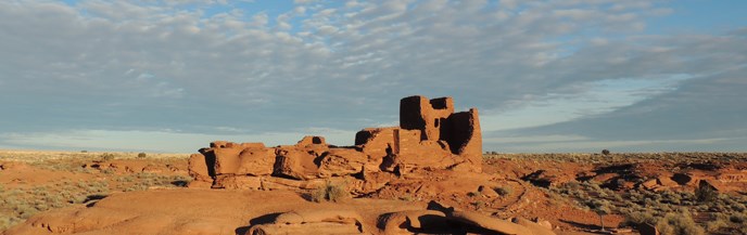 Remains of an ancient pueblo.