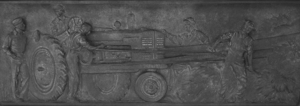 Agriculture Bas Relief