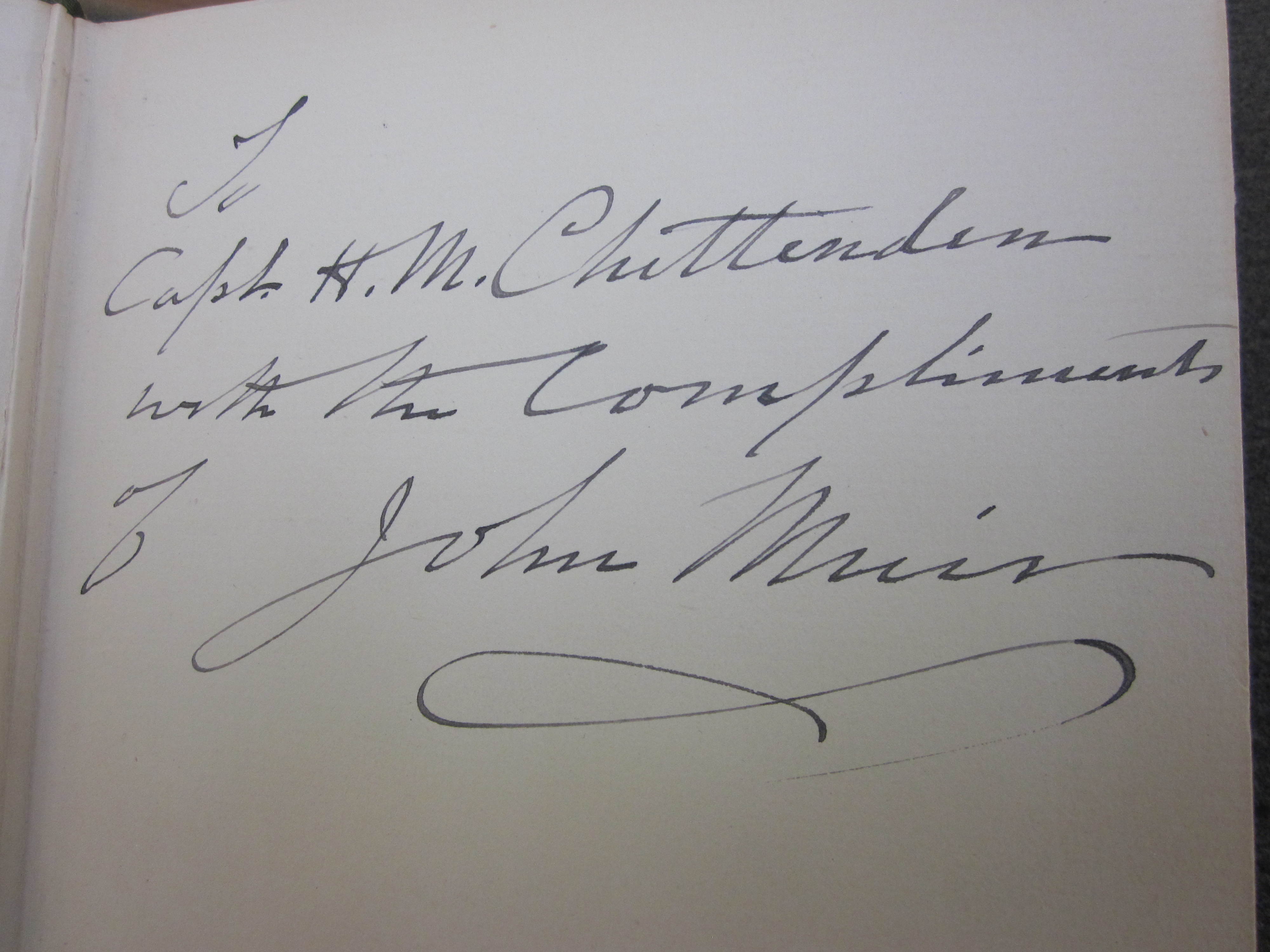 John Muir Signature