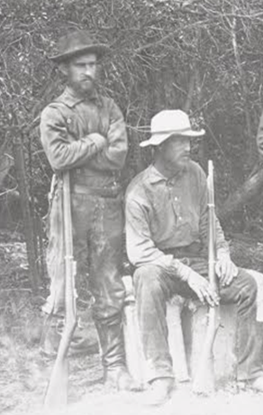 Peale and Gannett (seated) in 1875 (YELL 7570)