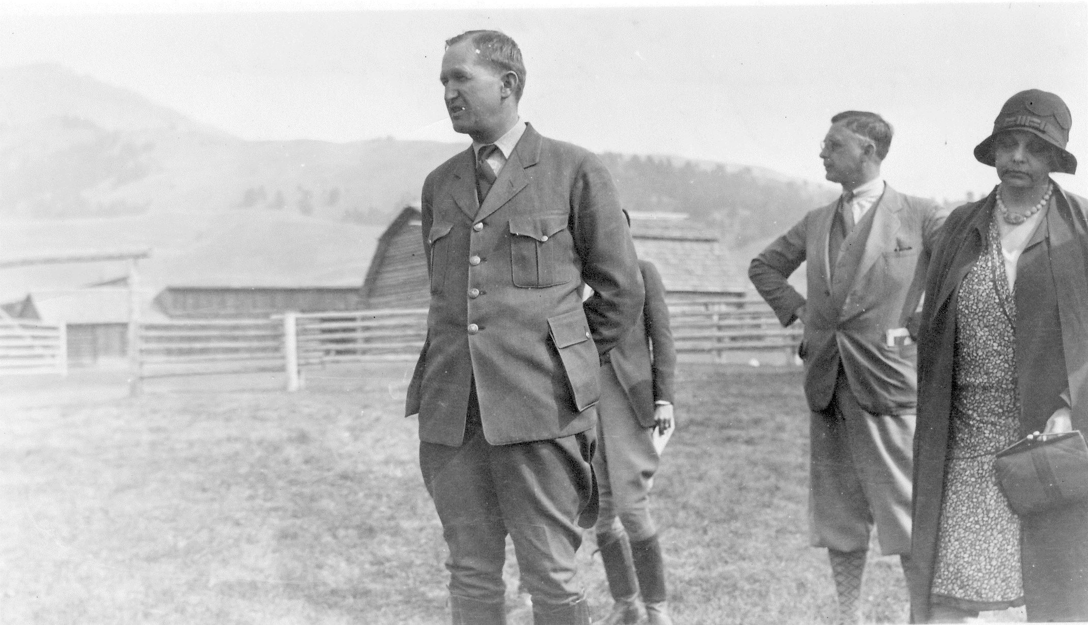Horace Albright in Uniform