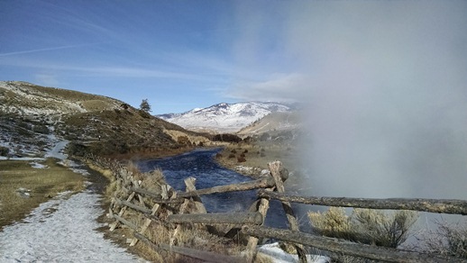 Boiling River, January 2015 (Photo by Jen Schultz)