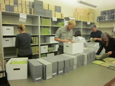 archives logbook processing project, 2014
