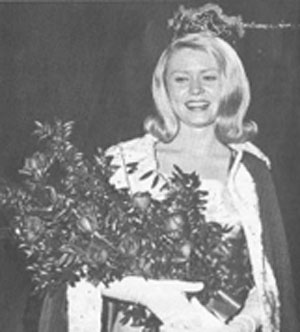 Jenny Grissom is crowned Miss Yellowstone 1966