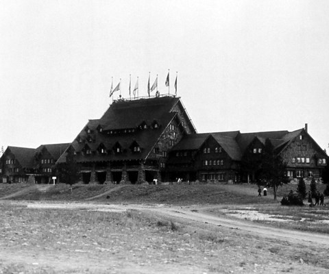 Old Faithful Historic District Yellowstone National Park U S