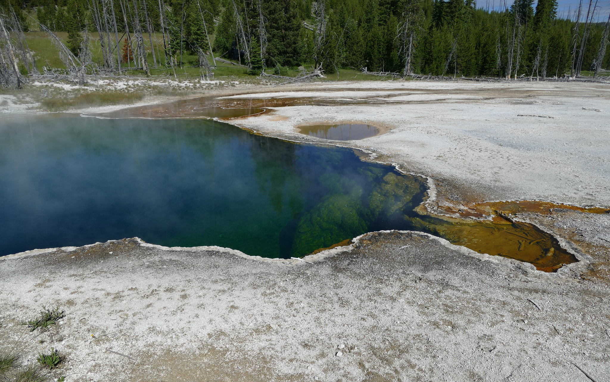Abyss Pool at West Thumb Geyser Basin