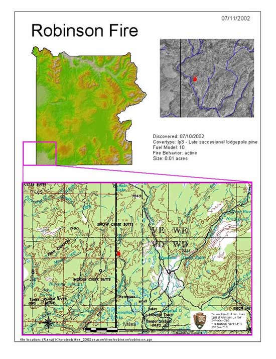 Robinson Fire Cover Sheet