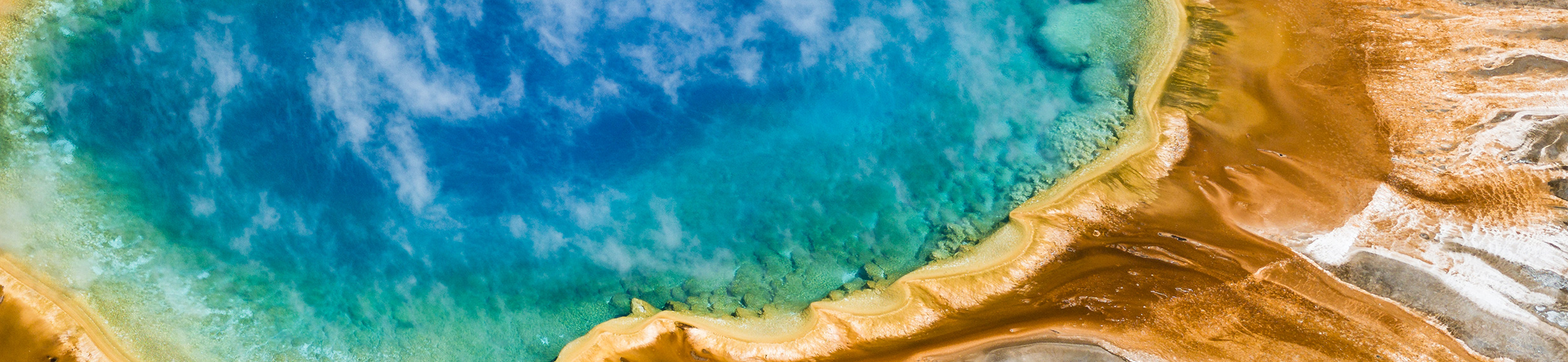 Grand Prismatic Spring in Yellowstone National Park