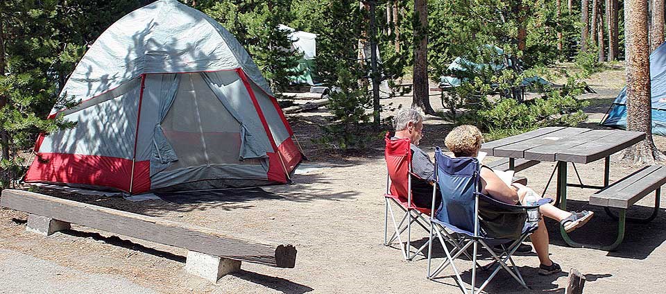 Grant Campground campsite