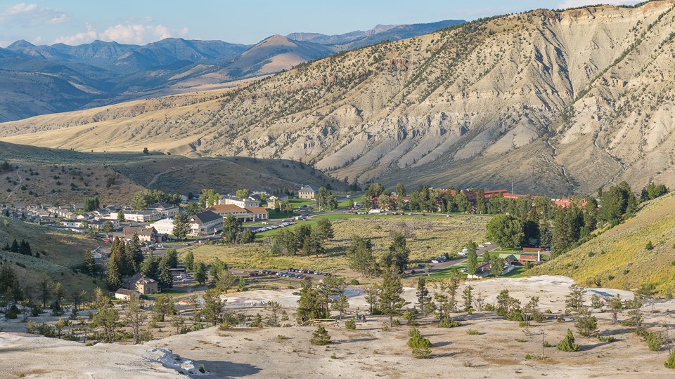 Accessibility Around Mammoth Hot Springs Yellowstone National