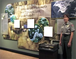 exhibits inside the OFVEC as shown by Sally Plumb exhibits inside the OFVEC as shown by Sally Plumb