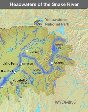 Columbia River True Headwaters