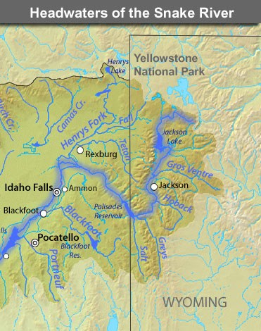 Snake River - Yellowstone National Park (U.S. National Park Service)