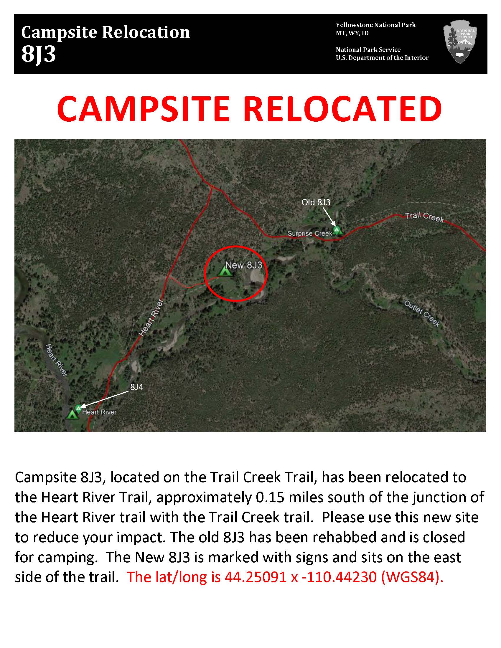 Backcountry Situation Report - Yellowstone National Park (U.S. National  Park Service)