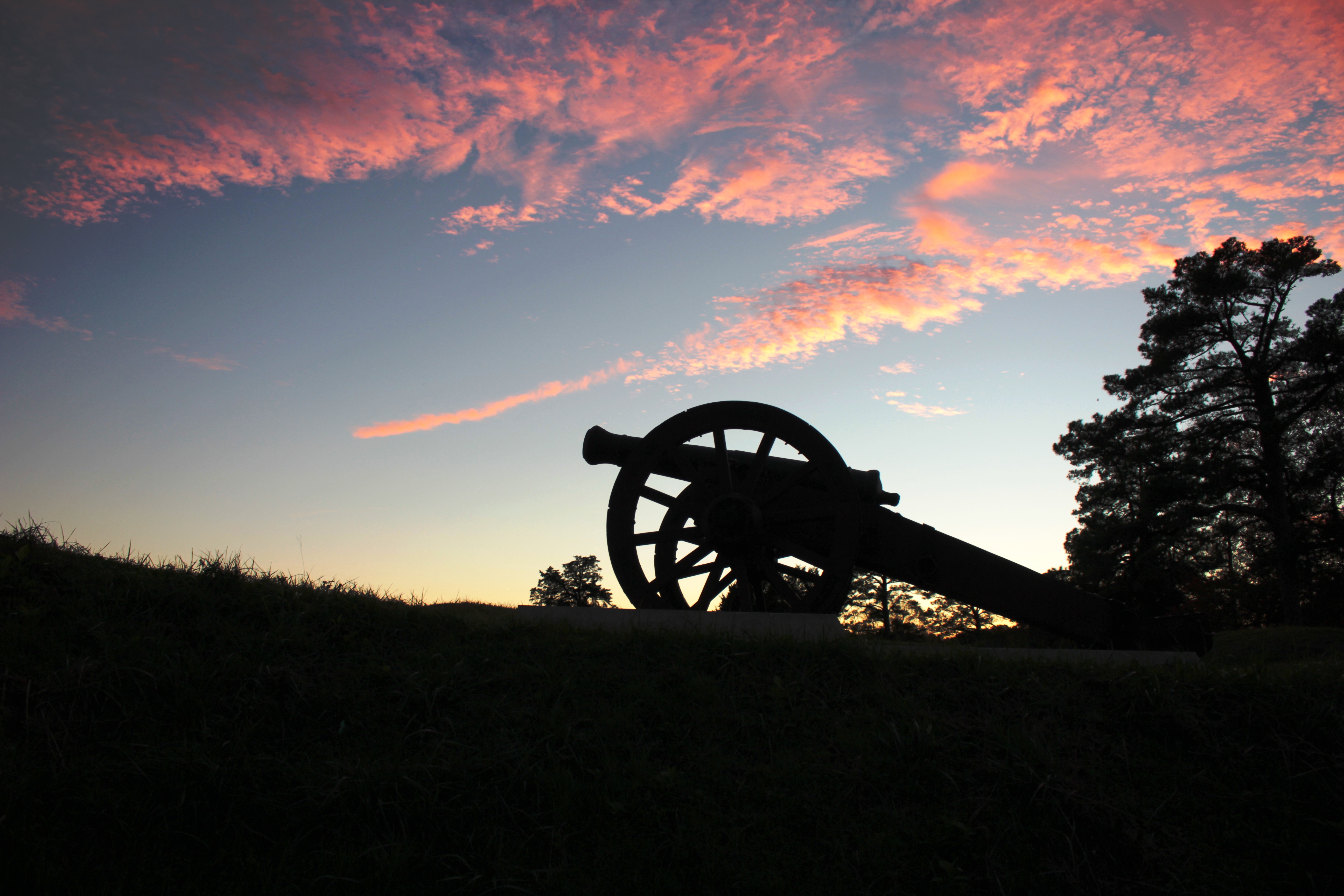 Cannon at Sunset at Yorktown Battlefield/Colonial National Historical Park Cannon at Sunset at Yorktown Battlefield/Colonial National Historical Park