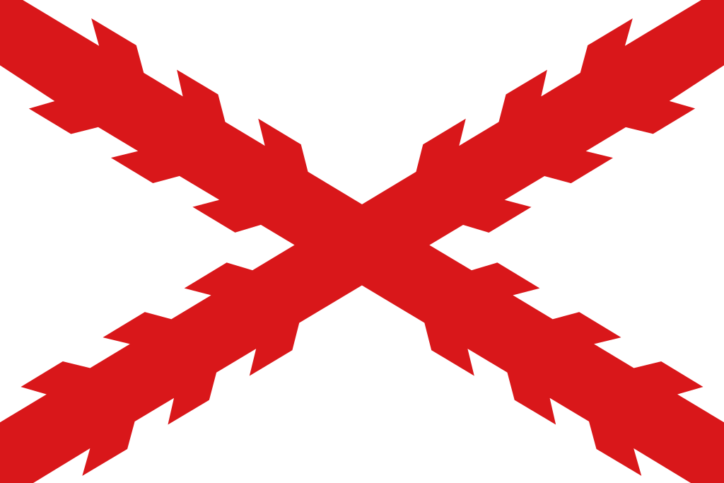 Flag of Spain: Cross of Burgundy