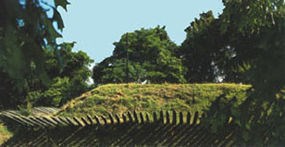 Photo of Redoubt 10 on Yorktown Battlefield