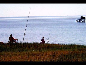 Fishing on the James River