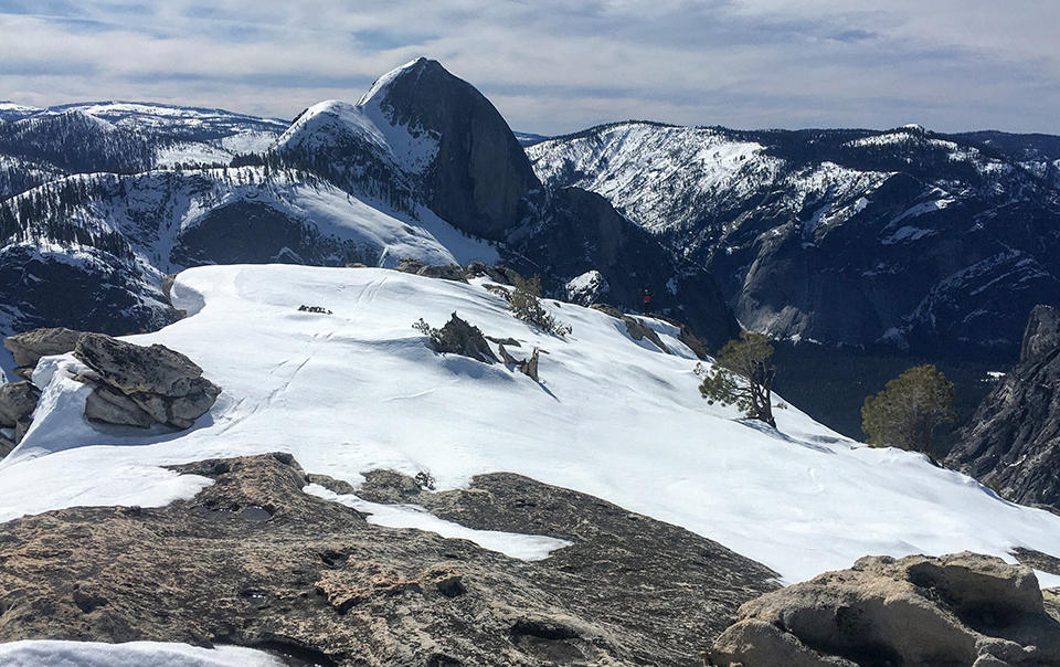 View from Mt Watkins on February 23, 2021.