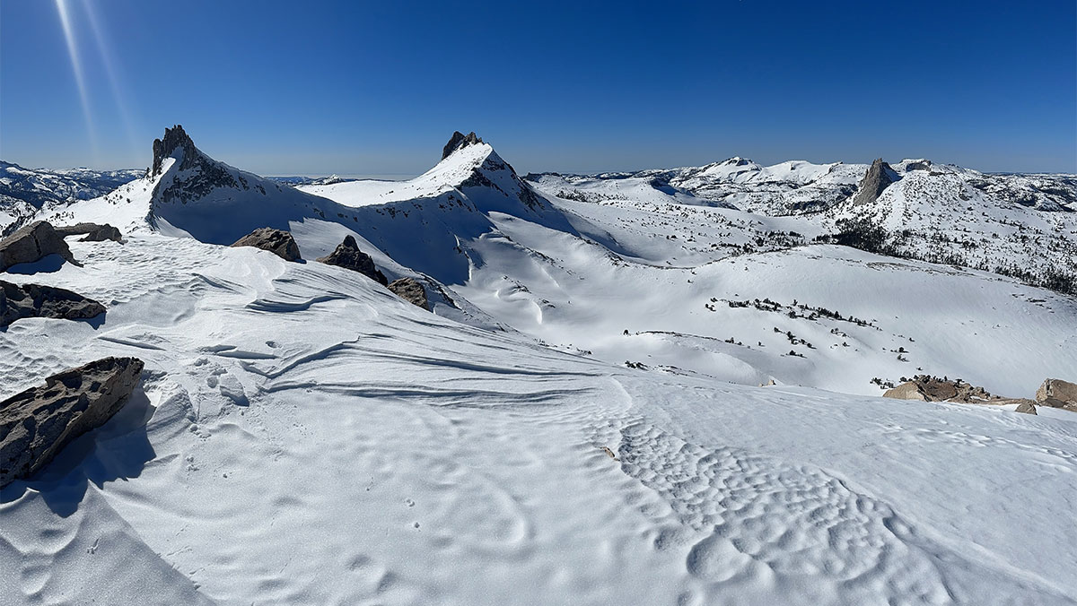 Budd Creek headwaters on February 9, 2023.