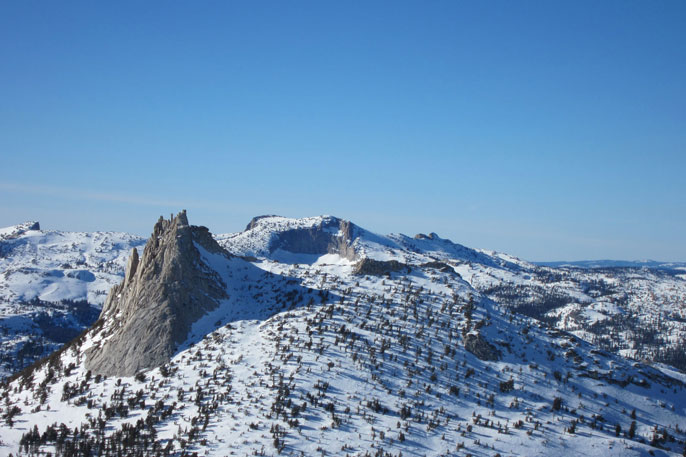 Snowy mountains